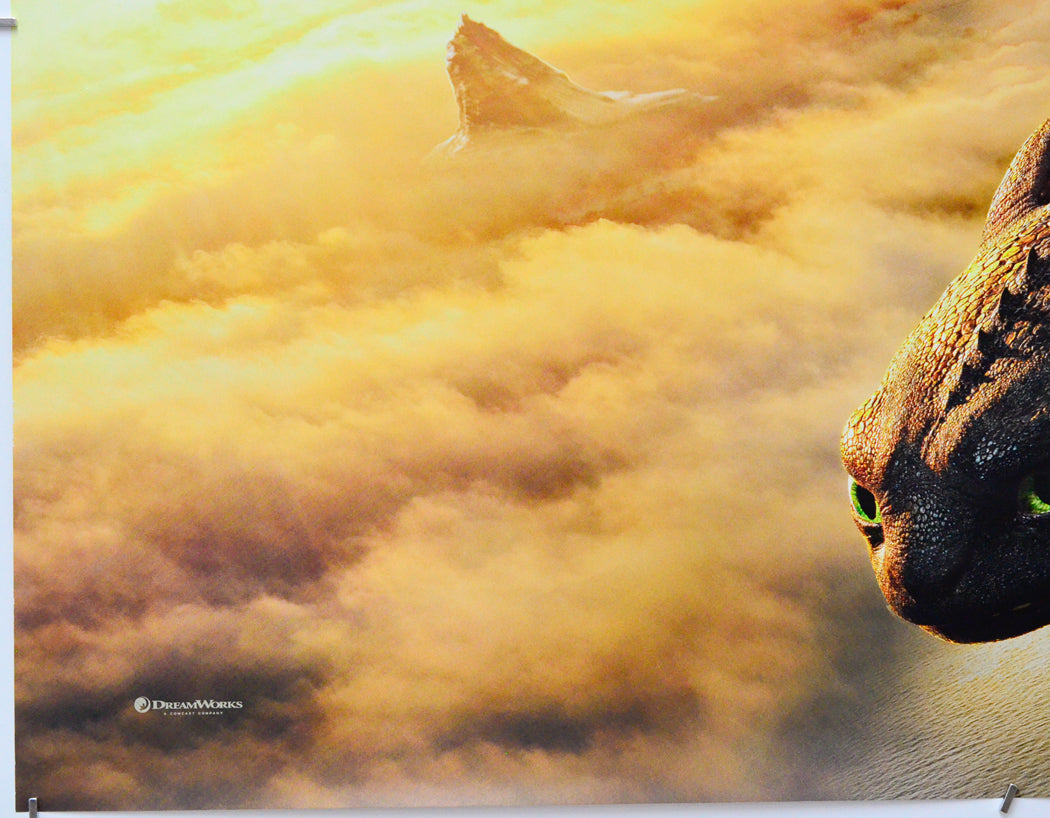 How To Train Your Dragon (Bottom Left) Cinema Quad Movie Poster 