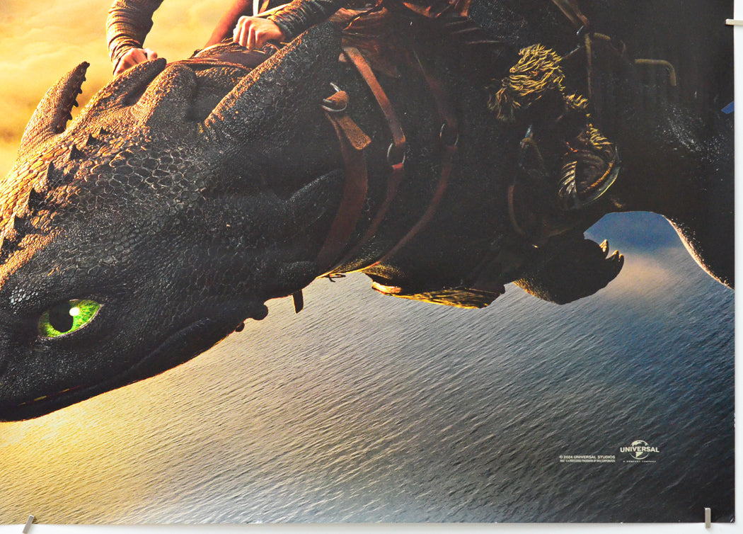 How To Train Your Dragon (Bottom Right) Cinema Quad Movie Poster 