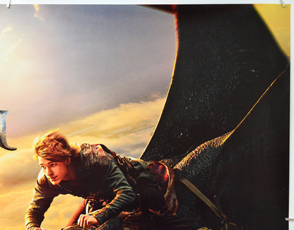 How To Train Your Dragon (Top Right) Cinema Quad Movie Poster 