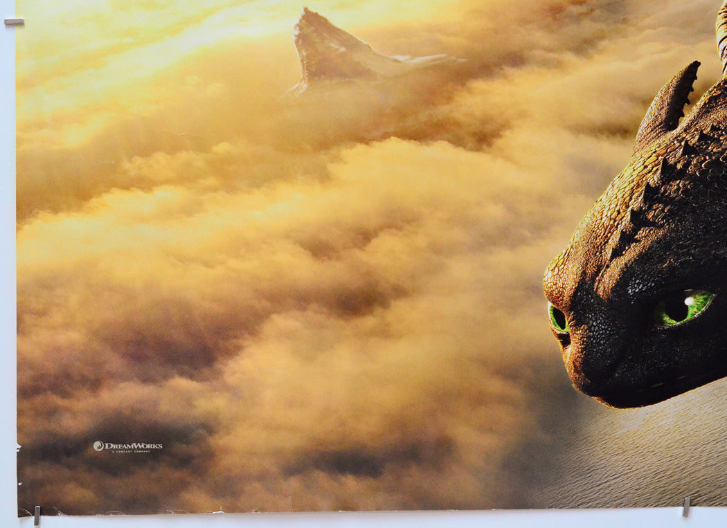 How To Train Your Dragon (Bottom Left) Cinema Quad Movie Poster 