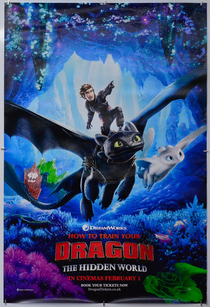 How To Train Your Dragon: The Hidden World - Original One Sheet Poster - Film Poster - Movie Poster 