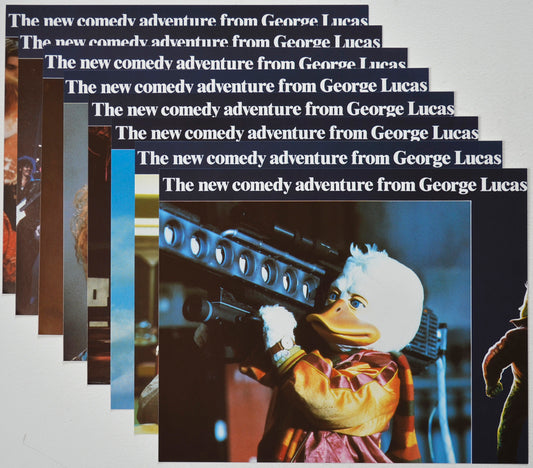 HOWARD THE DUCK (Full View) Cinema Set of Colour FOH Stills / Lobby Cards  