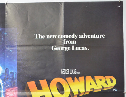 HOWARD A NEW BREED OF HERO (Top Right) Cinema Quad Movie Poster 