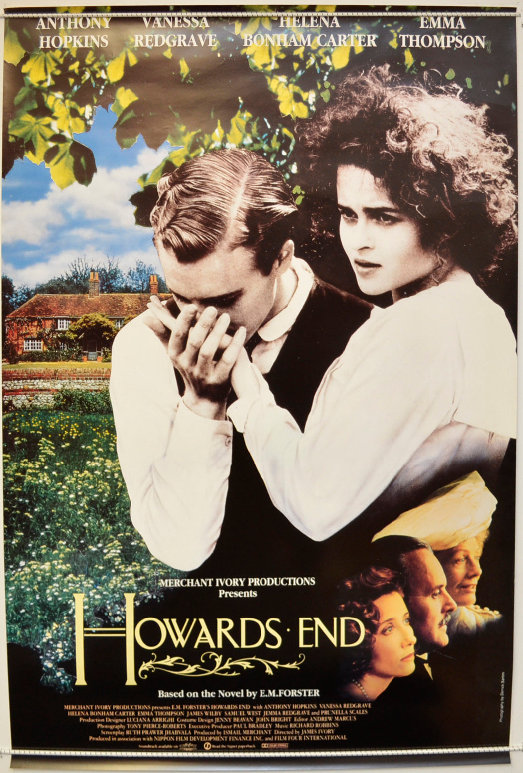 Howards End  Original One Sheet Poster - Film Poster - Movie Poster 