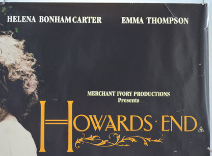 HOWARDS END (Top Right) Cinema Quad Movie Poster 