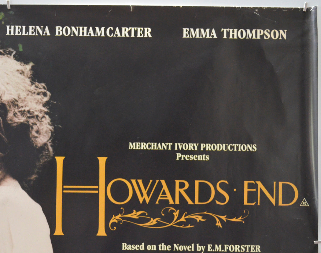 HOWARDS END (Top Right) Cinema Quad Movie Poster 