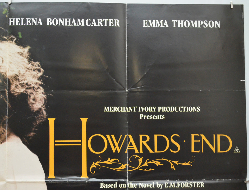 HOWARDS END (Top Right) Cinema Quad Movie Poster 