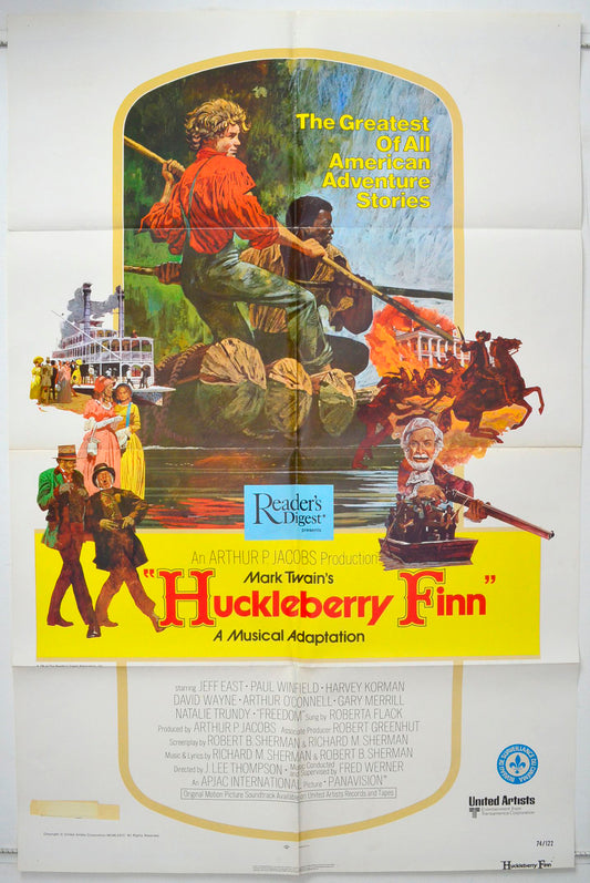 Huckleberry Finn Original One Sheet Poster - Movie Poster