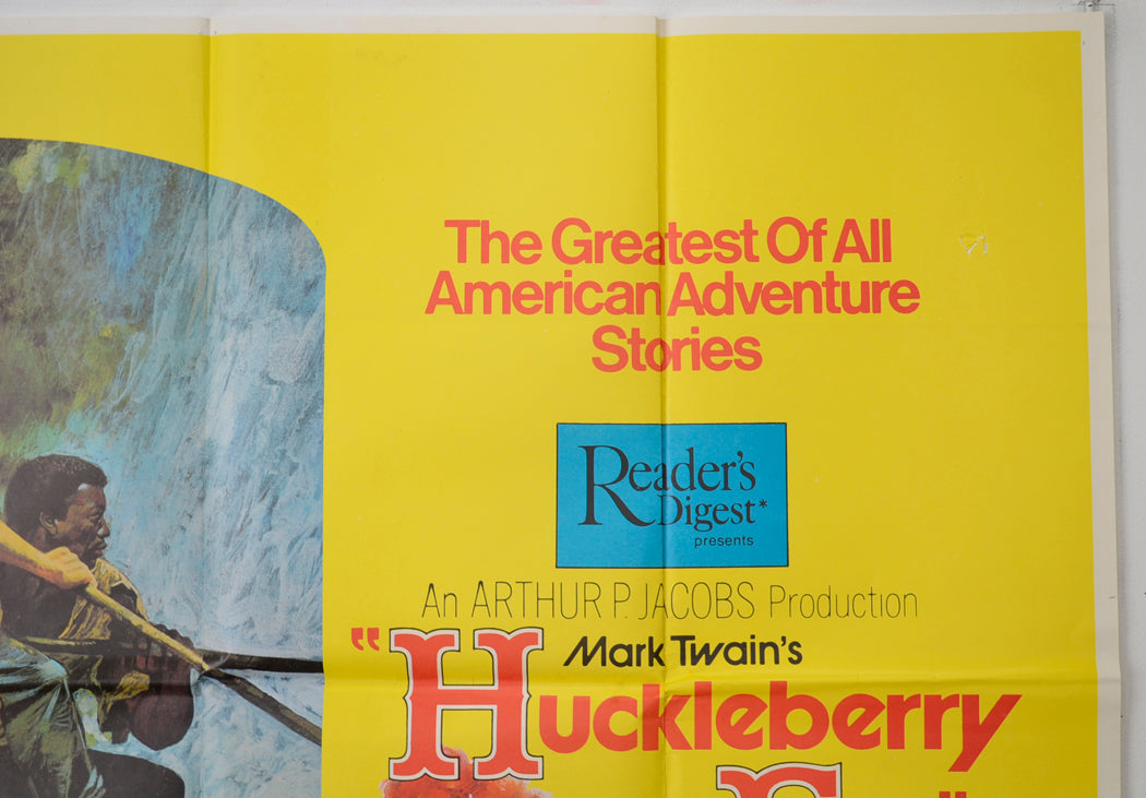 HUCKLEBERRY FINN (Top Right) Cinema Quad Movie Poster 