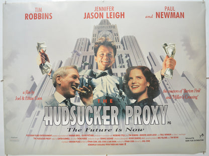 The Hudsucker Proxy Original Quad Poster - Film Poster - Movie Poster