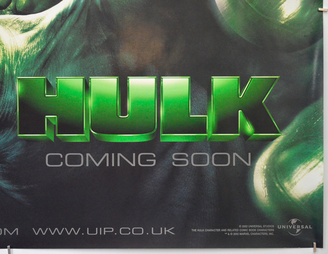 HULK (Bottom Right) Cinema Quad Movie Poster 