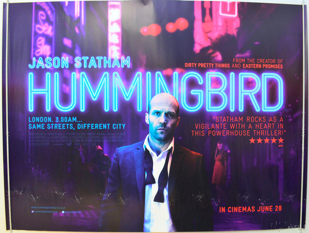 Hummingbird Original British Quad Poster - Film Poster - Movie Poster 