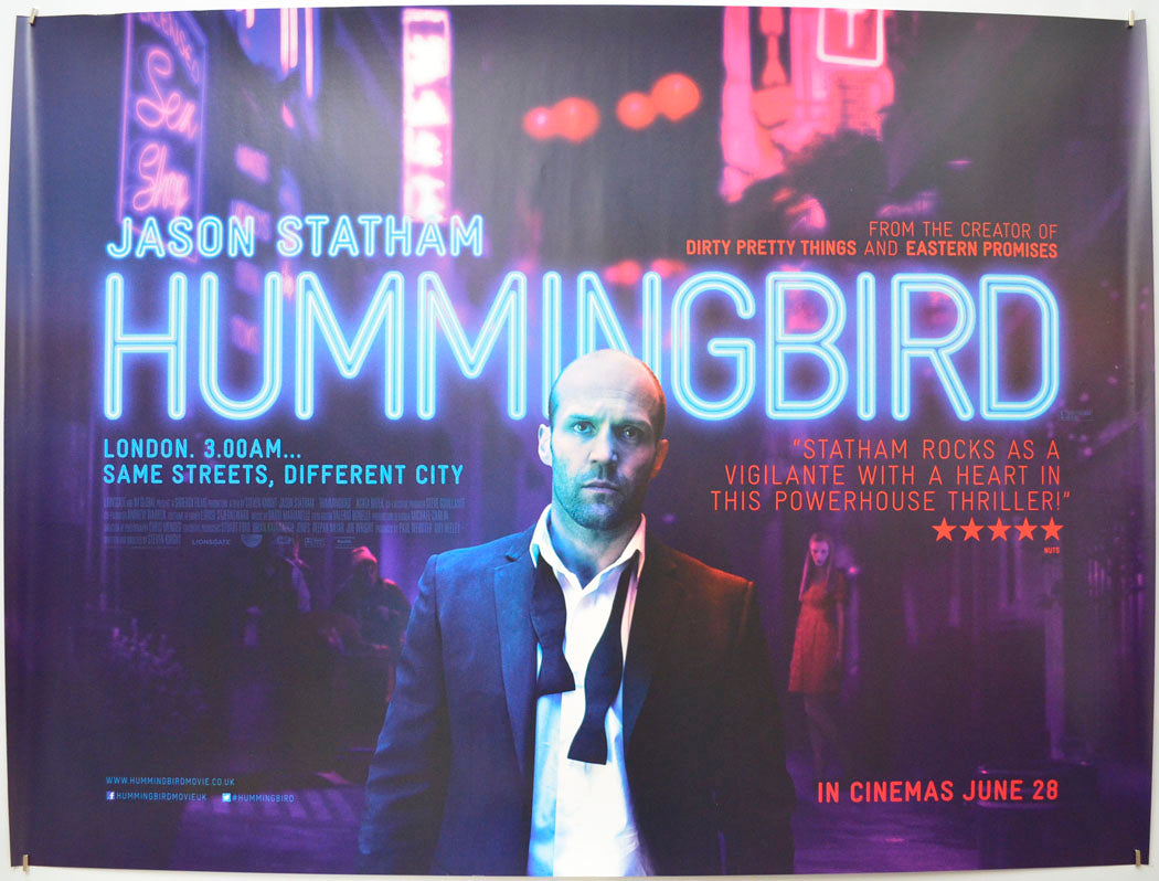 Hummingbird  Original Quad Poster - Film Poster - Movie Poster