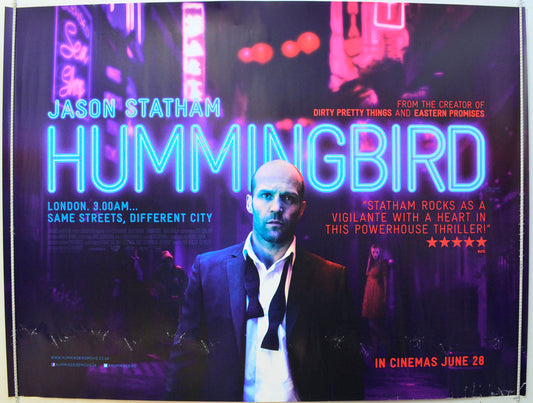 Hummingbird Original British Quad Poster - Film Poster - Movie Poster 