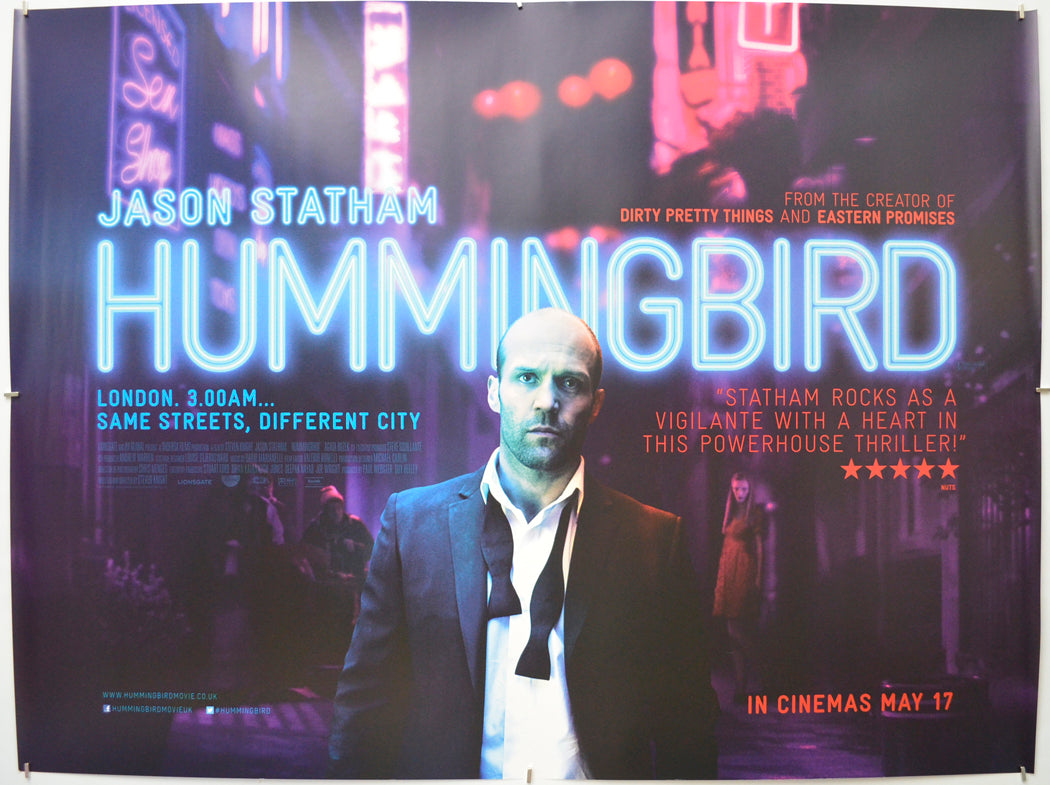 Hummingbird (a.k.a. Redemption) Original Quad Poster - Film Poster - Movie Poster