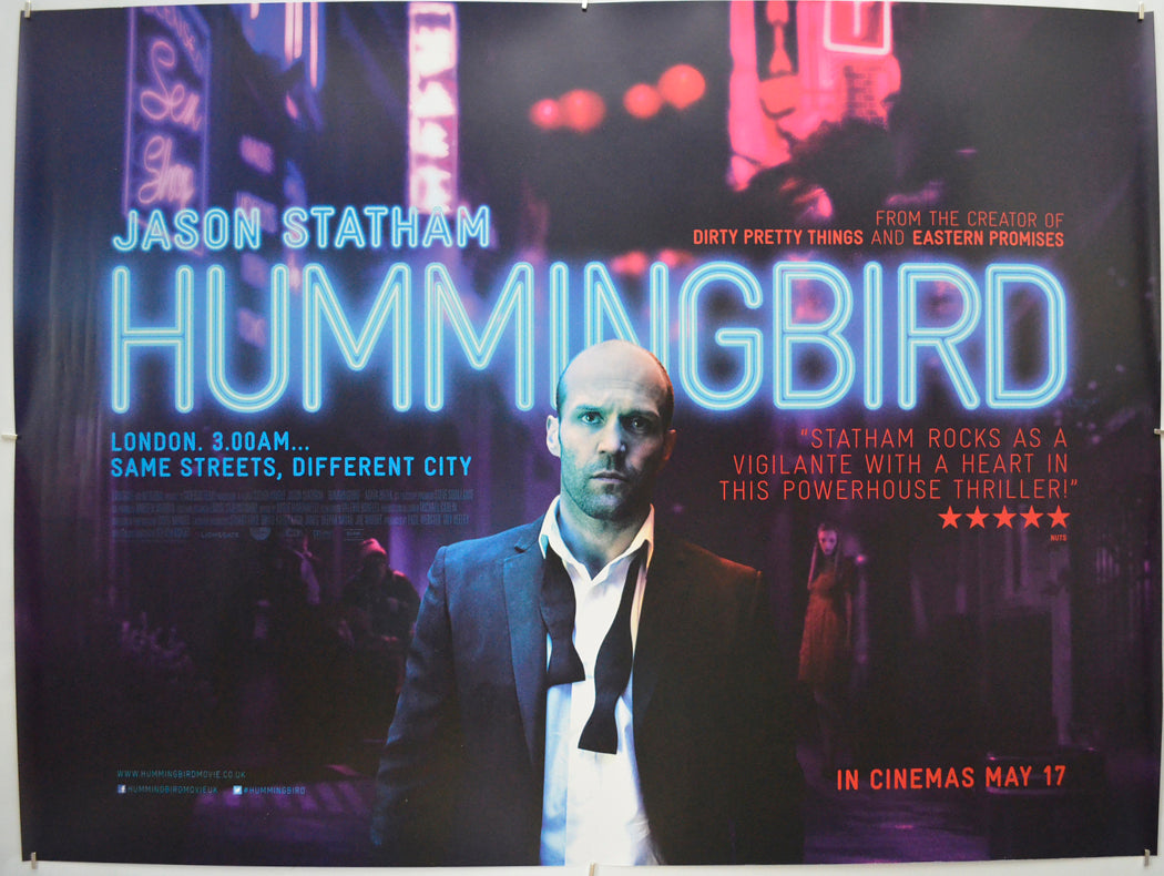 Hummingbird (a.k.a. Redemption) Original Quad Poster - Film Poster - Movie Poster