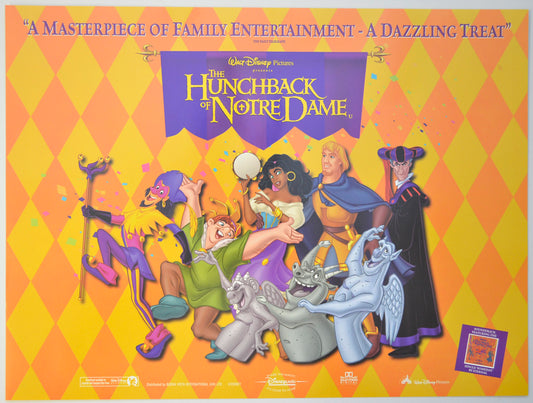 The Hunchback Of Notre Dame Original Mini Quad Poster - Film Poster - Movie Poster