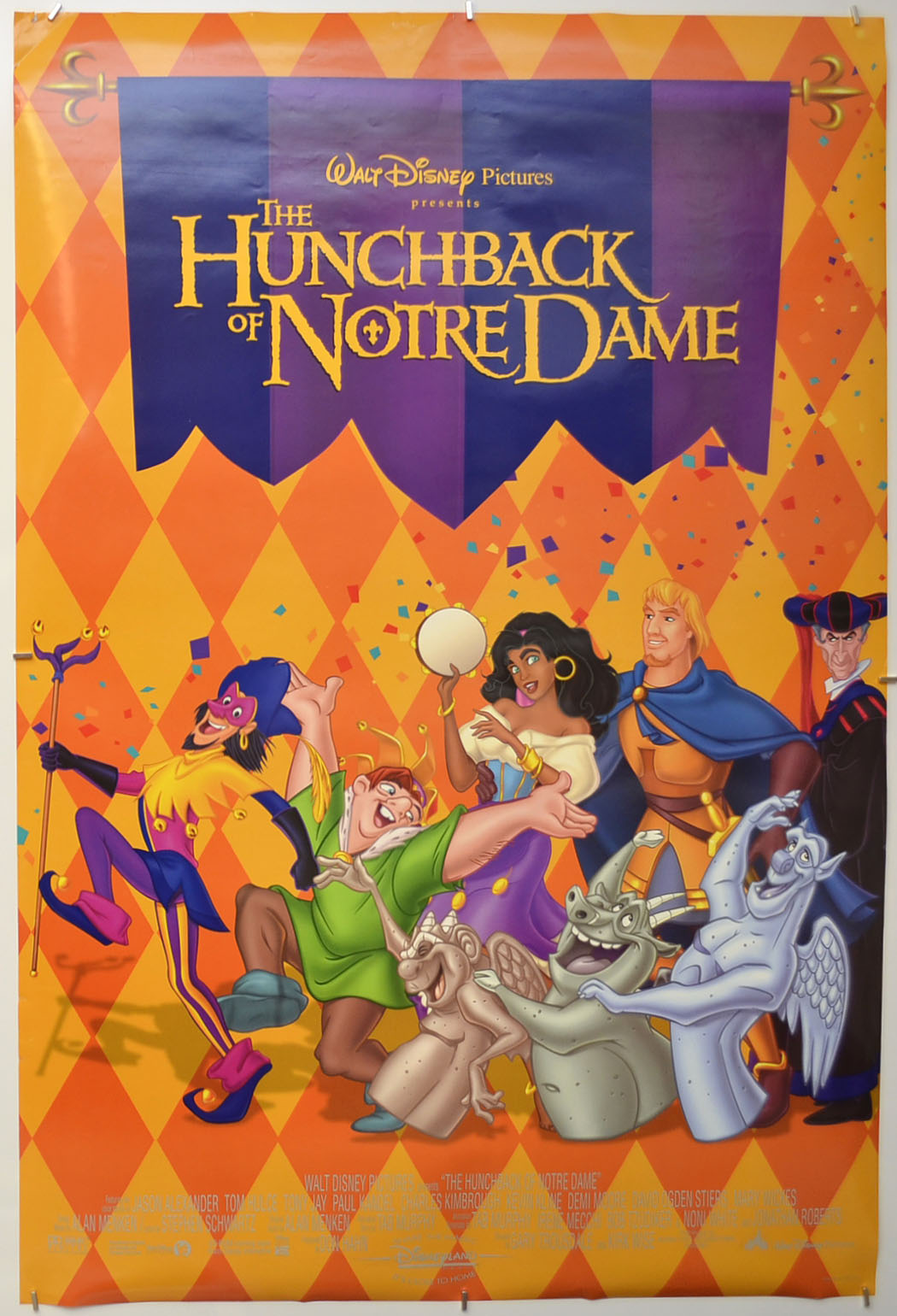 The Hunchback Of Notre Dame Original One Sheet Poster - Film Poster - Movie Poster