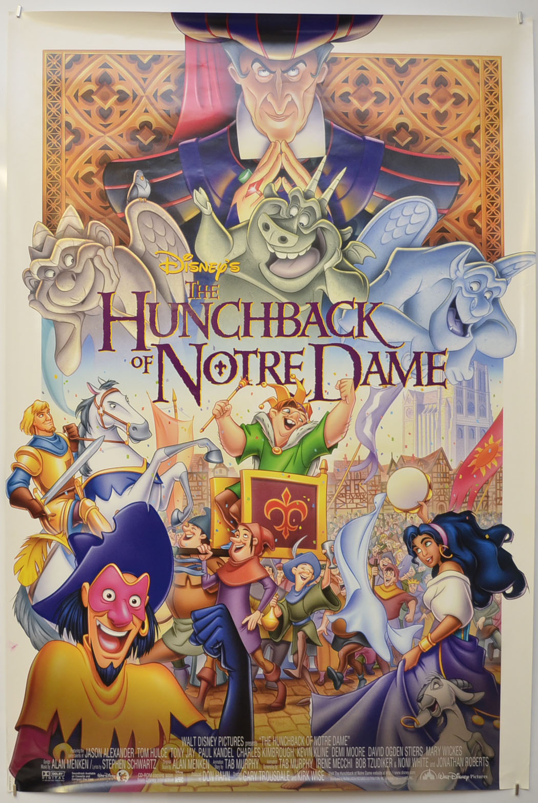 The Hunchback Of Notre Dame (Version 2) Original One Sheet Poster - Film Poster - Movie Poster