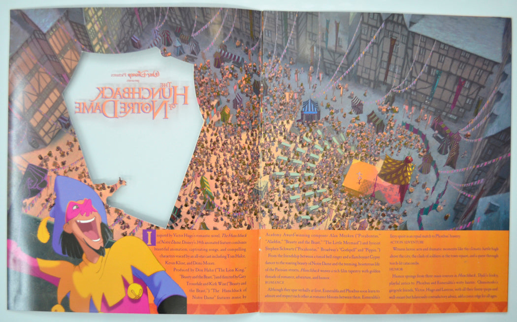 THE HUNCHBACK OF NOTRE DAME Cinema Exhibitors Campaign Pressbook - INSIDE 