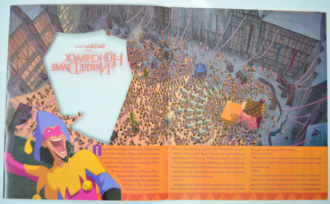 THE HUNCHBACK OF NOTRE DAME Cinema Exhibitors Campaign Pressbook - INSIDE 