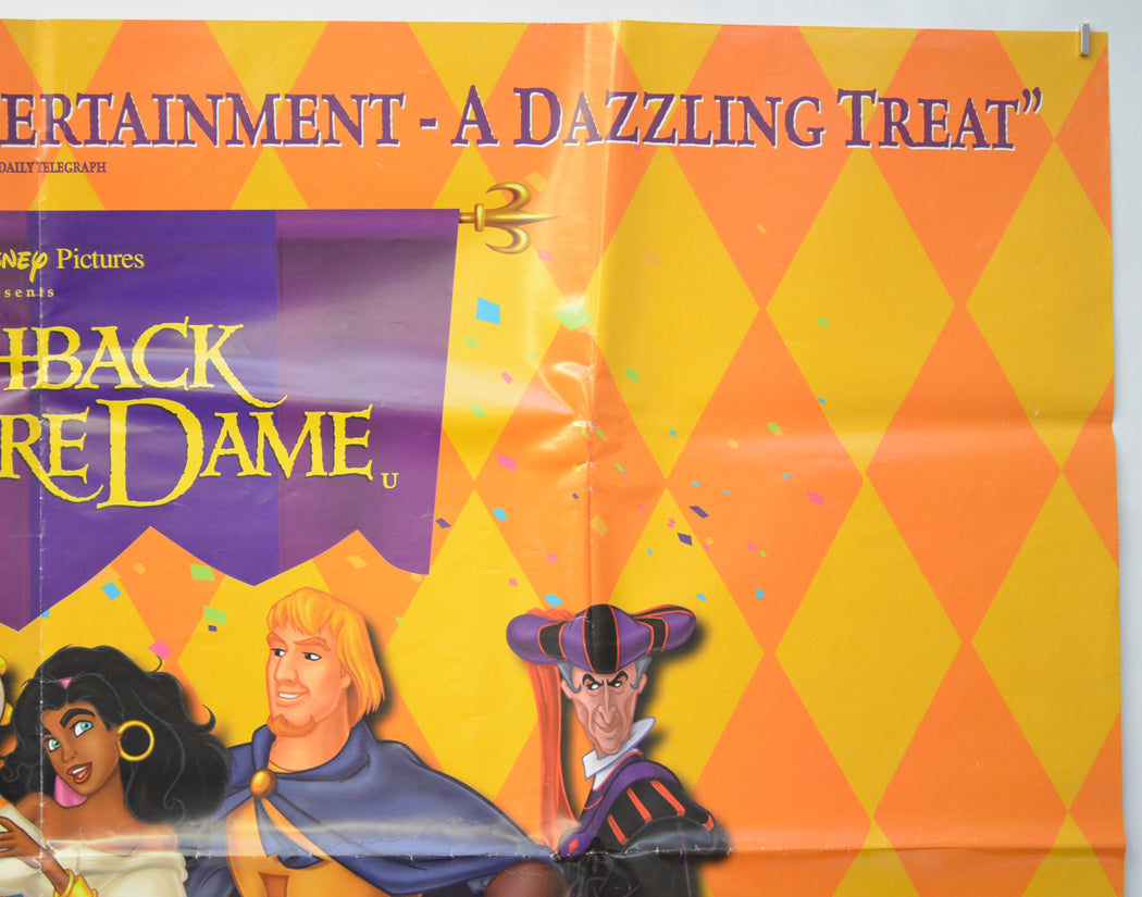 THE HUNCHBACK OF NOTRE DAME (Top Right) Cinema Quad Movie Poster 