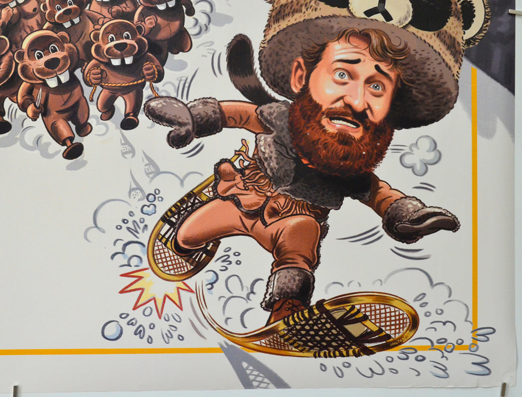 Hundreds Of Beavers (Bottom Right) Cinema Quad Movie Poster 