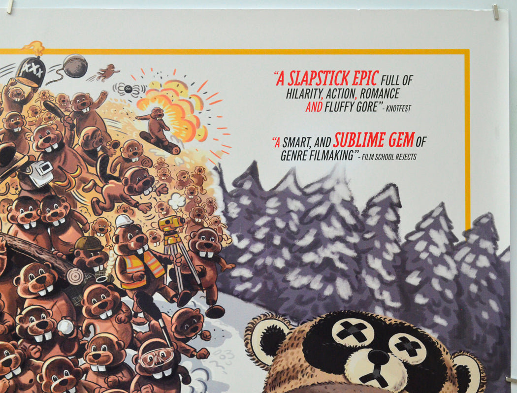 Hundreds Of Beavers (Top Right) Cinema Quad Movie Poster 