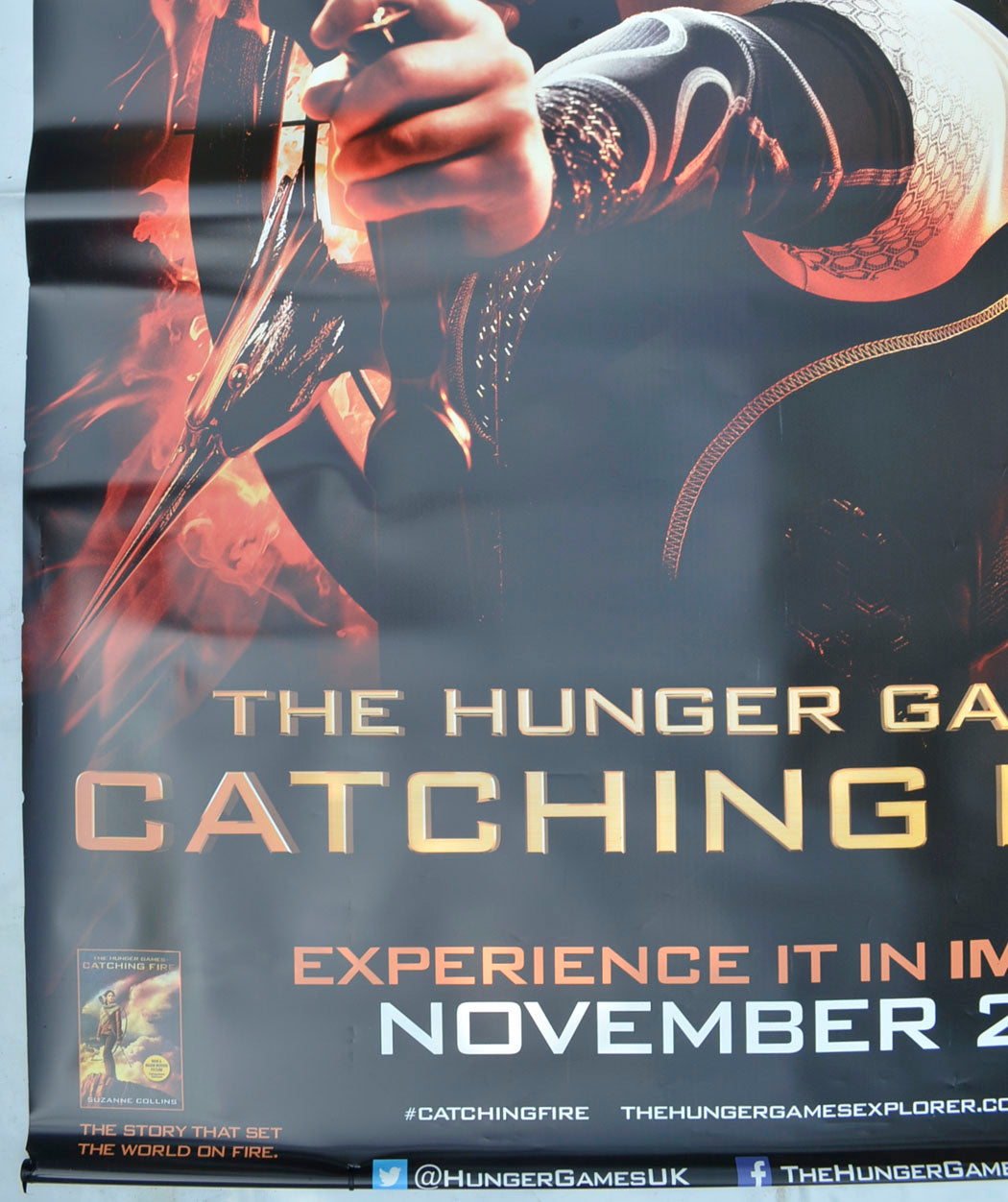 THE HUNGER GAMES : CATCHING FIRE Cinema BANNER Bottom Left  