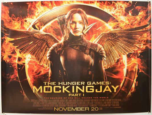 The Hunger Games: Mockingjay - Part 1  Original Quad Poster - Film Poster - Movie Poster