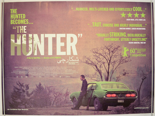 The Hunter  Original Quad Poster - Film Poster - Movie Poster