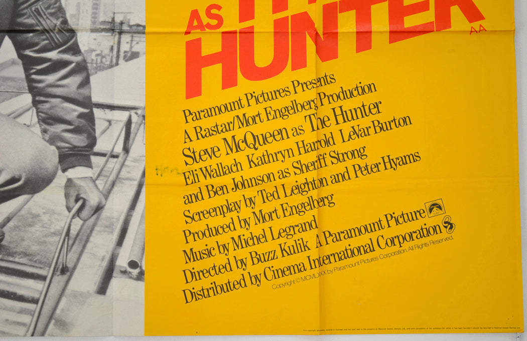 THE HUNTER (Bottom Right) Cinema Quad Movie Poster 