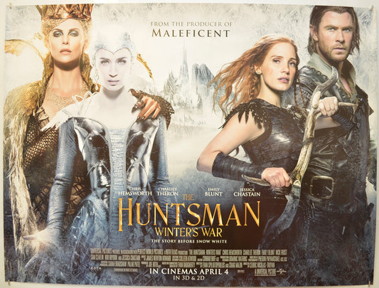 The Huntsman: Winter's War Original Quad Poster - Film Poster - Movie Poster