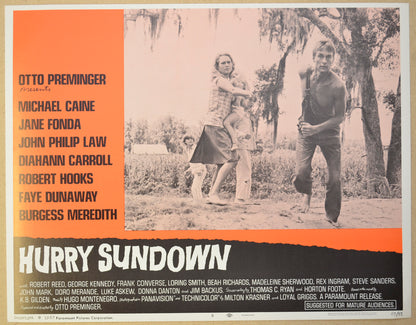 HURRY SUNDOWN (Card 6) Cinema Lobby Card Set 