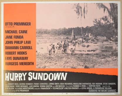 HURRY SUNDOWN (Card 7) Cinema Lobby Card Set 