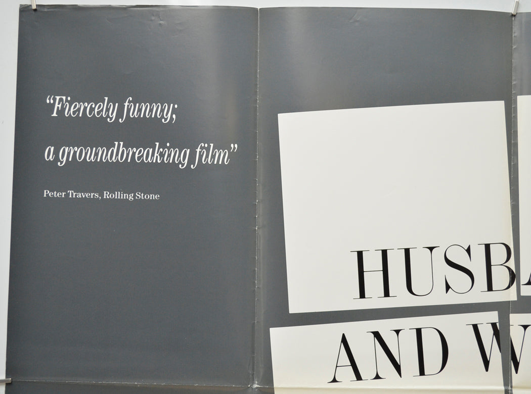 HUSBANDS AND WIVES (Top Left) Cinema Quad Movie Poster 