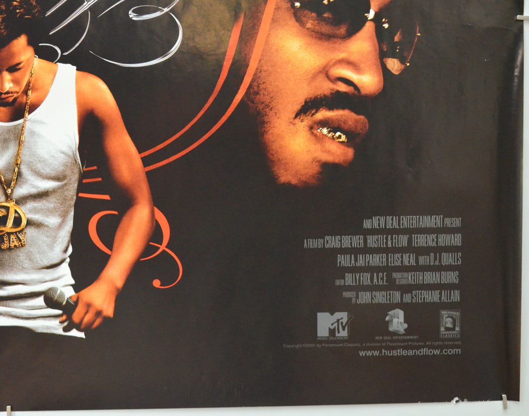 HUSTLE AND FLOW (Bottom Right) Cinema Quad Movie Poster 