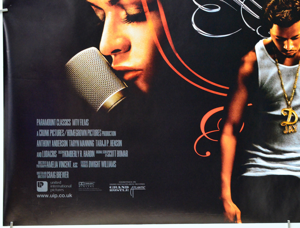 Hustle And Flow (Bottom Left) Cinema Quad Movie Poster 