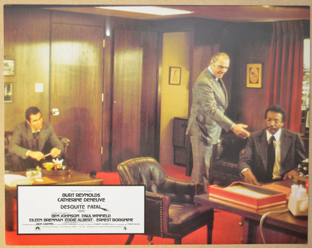 HUSTLE (Card 1) Cinema Lobby Card Set 