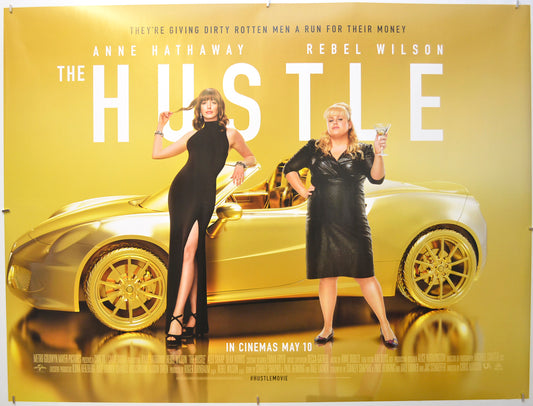 The Hustle Original Quad Poster - Film Poster - Movie Poster