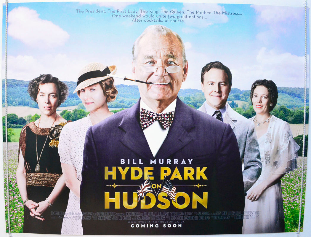 Hyde Park On Husdon Original British Quad Poster - Film Poster - Movie Poster 