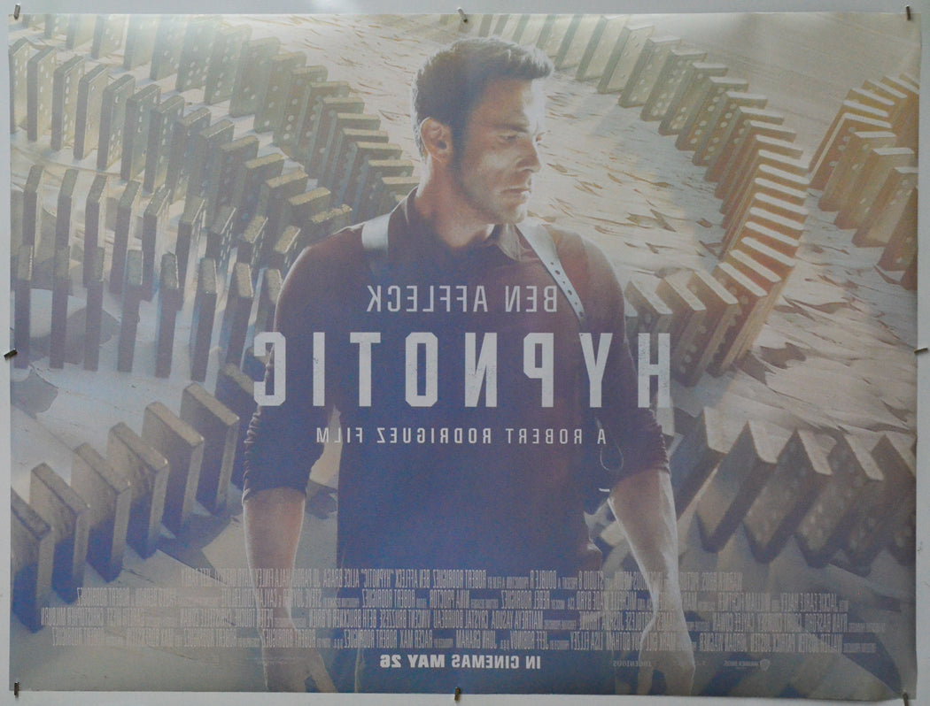Hypnotic (Back) Cinema Quad Movie Poster 