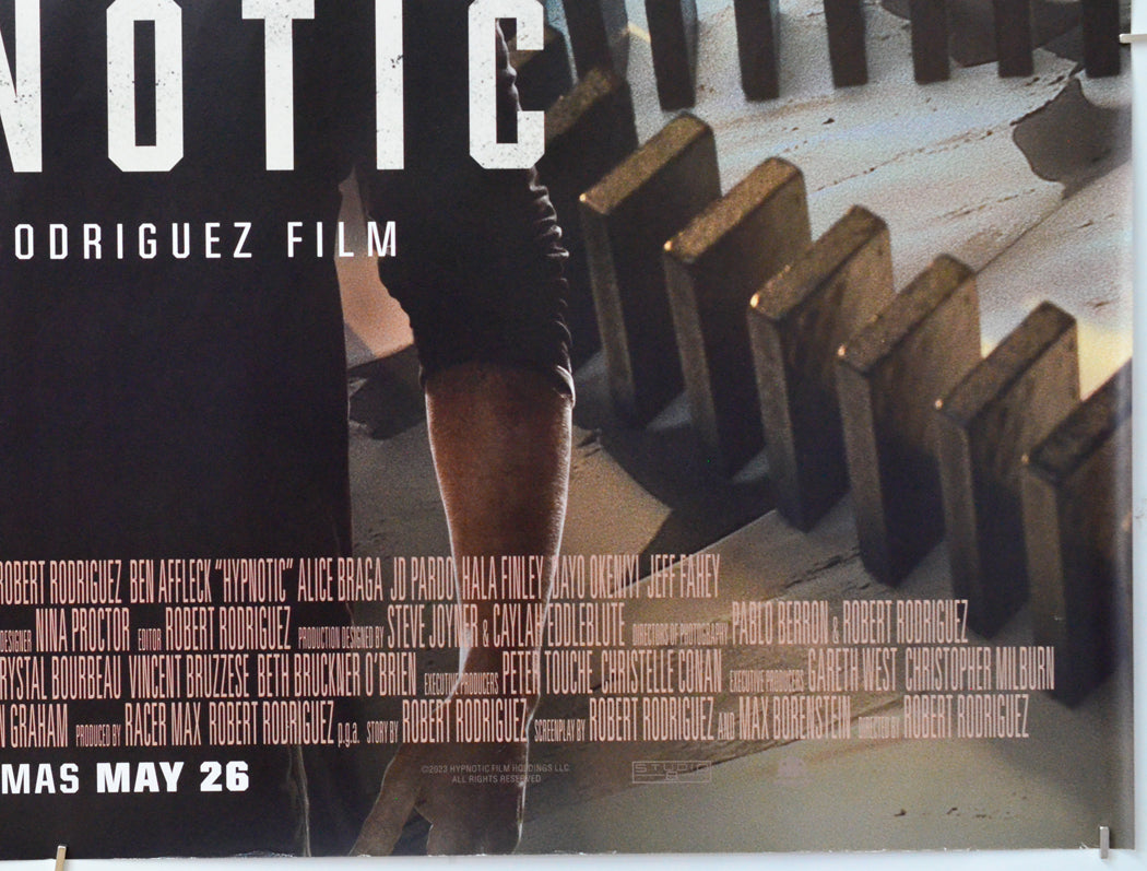 Hypnotic (Bottom Right) Cinema Quad Movie Poster 