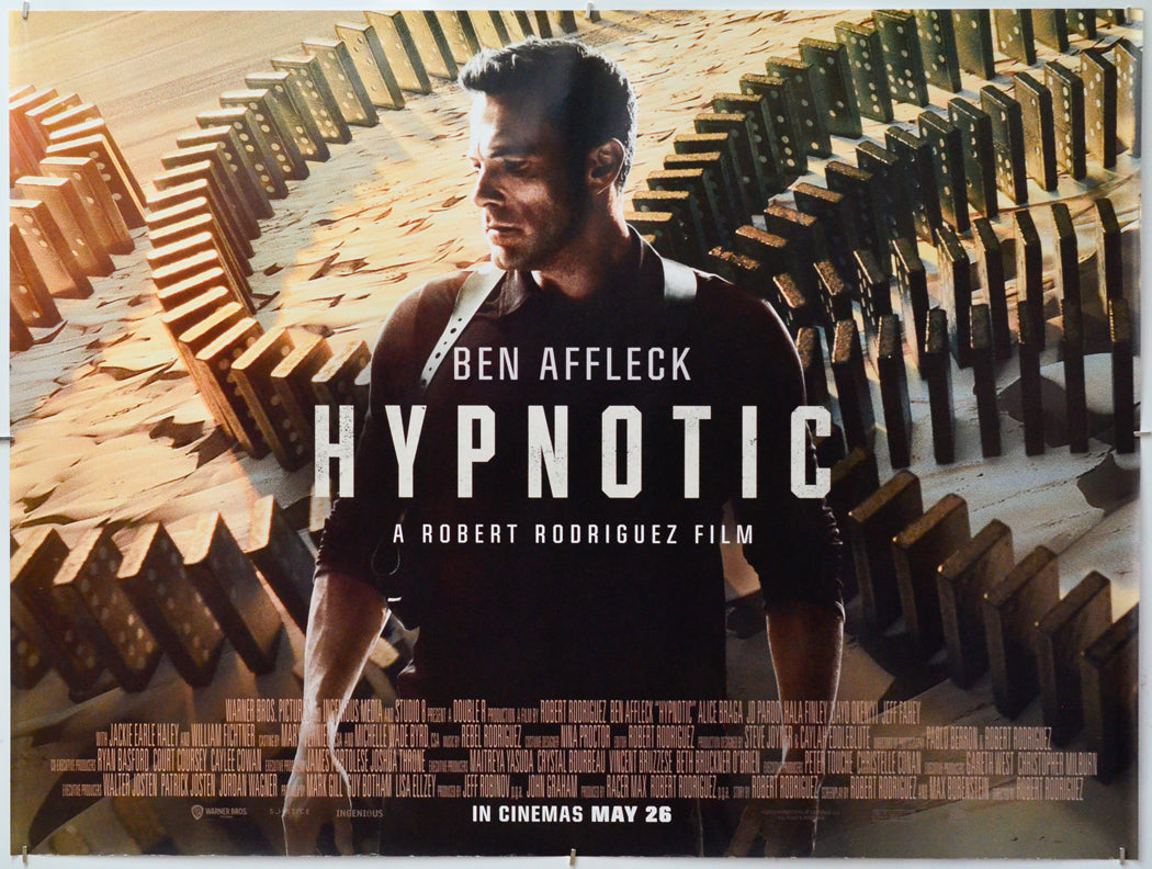 Hypnotic - Original Quad Poster - Film Poster - Movie Poster
