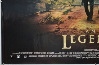 I AM LEGEND (Bottom Left) Cinema Quad Movie Poster 