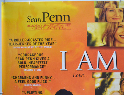 I AM SAM (Top Left) Cinema Quad Movie Poster 