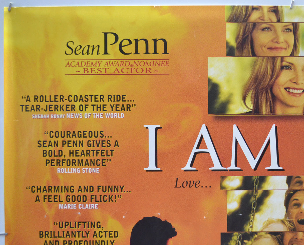 I AM SAM (Top Left) Cinema Quad Movie Poster 