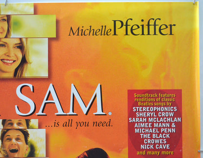 I AM SAM (Top Right) Cinema Quad Movie Poster 