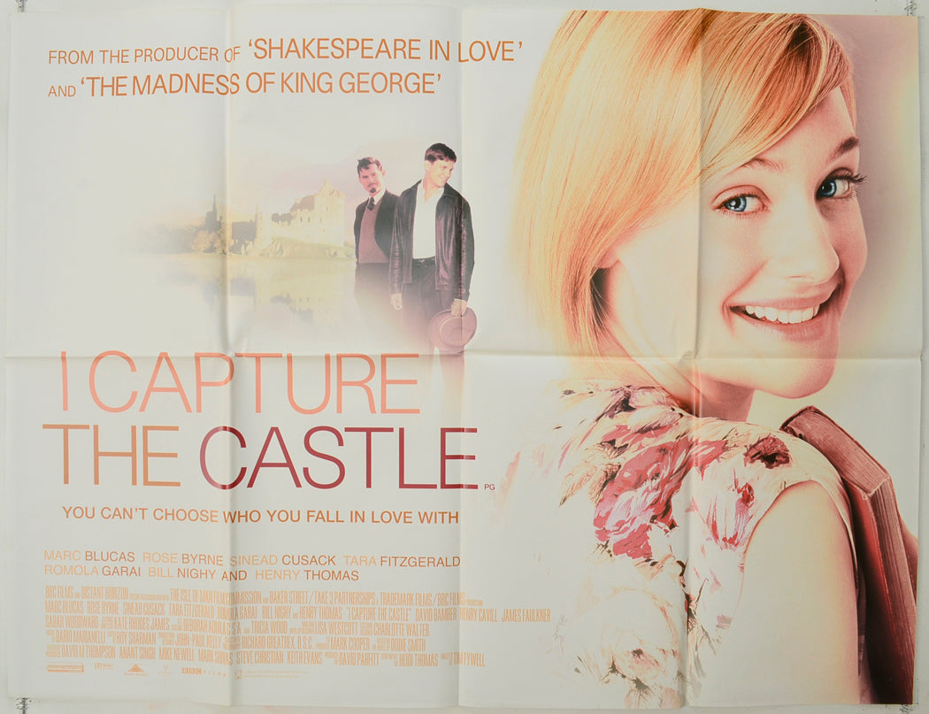 I Capture The Castle   Original Quad Poster - Film Poster - Movie Poster 