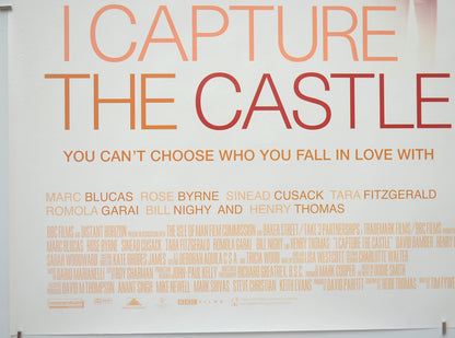 I CAPTURE THE CASTLE (Bottom Left) Cinema Quad Movie Poster 